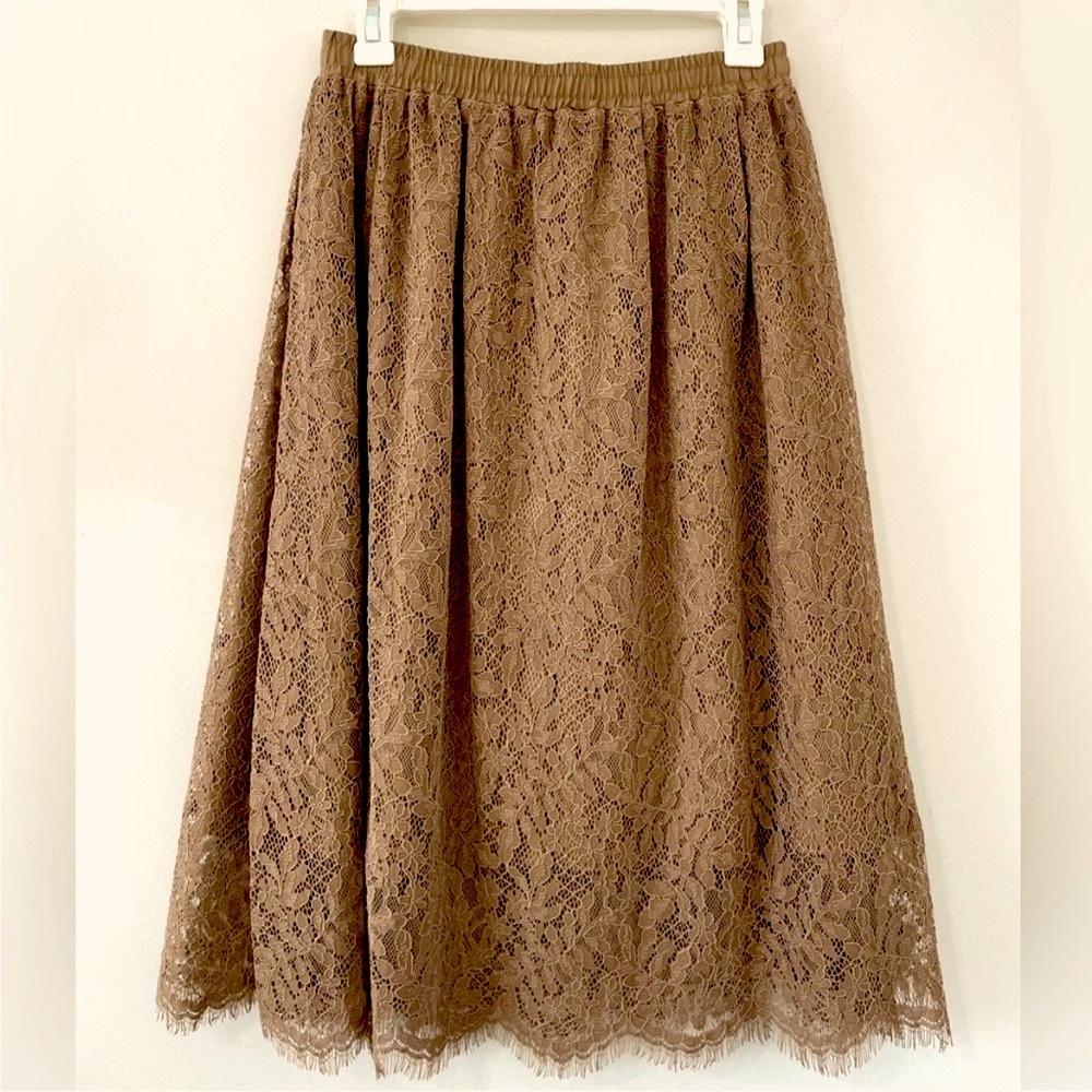 NWOT Elegant Lace Skirt Purchased in Japan